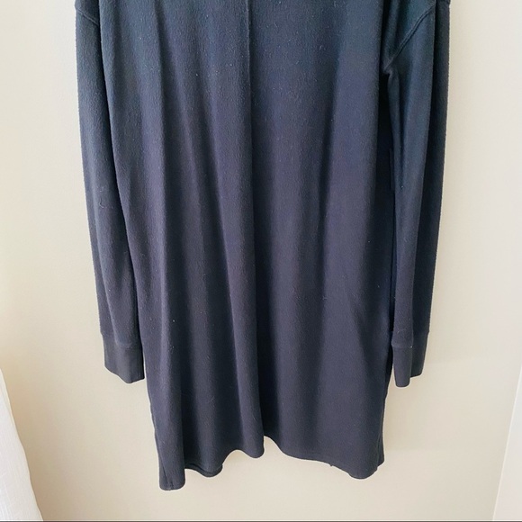 Free Press Open Front Cardigan Black Sz Small - Picture 9 of 10